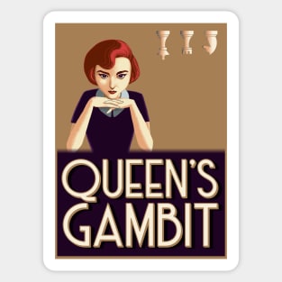 Queen's Gambit Sticker